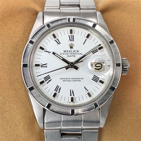 rolex 1501 ferrara|Rolex Oyster Perpetual Date 1501 Silver Bar cal.1560 butterfly..